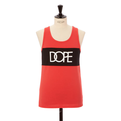 Color Block Logo Tank
