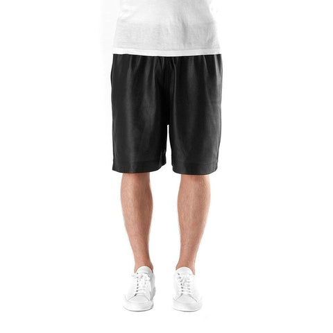 Perforated Leather Shorts