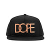 Large Rose Gold Logo Snapback