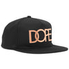 Large Rose Gold Logo Snapback